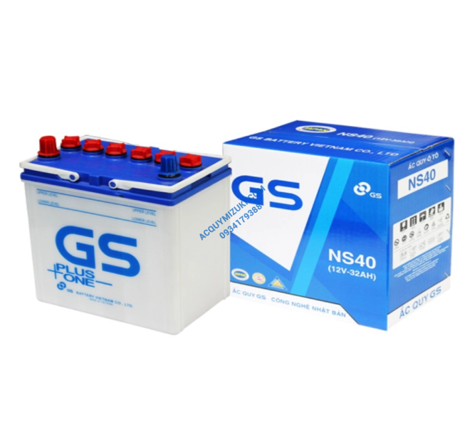 Bình ắc quy GS NS40 12V 32AH