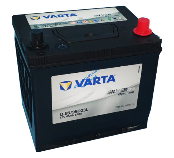 Bình ắc quy VARTA Q85 ( 95D23L) 12V 65AH CCA 620A