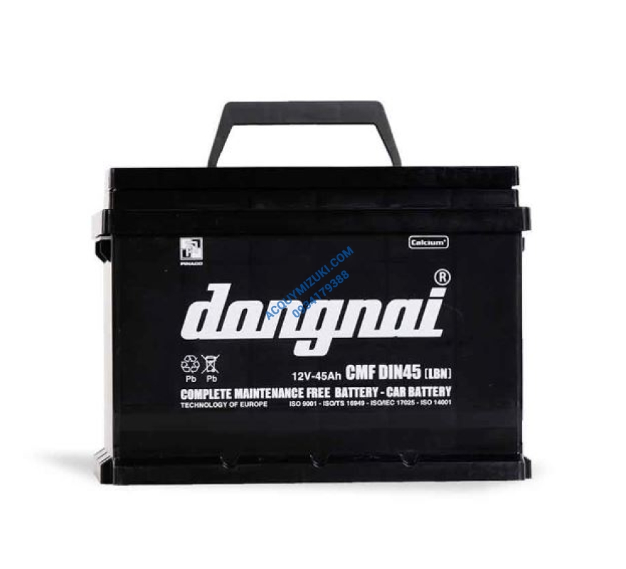 Bình ắc quy ĐỒNG NAI CMF 50B24R 12V 45AH