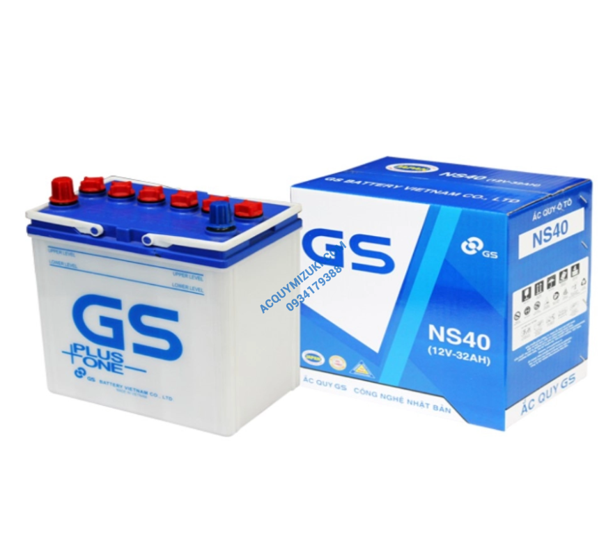Bình ắc quy GS NS40 12V 32AH
