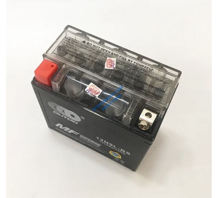 Bình ắc quy OUTDO 12N9L-BS 12V 9AH